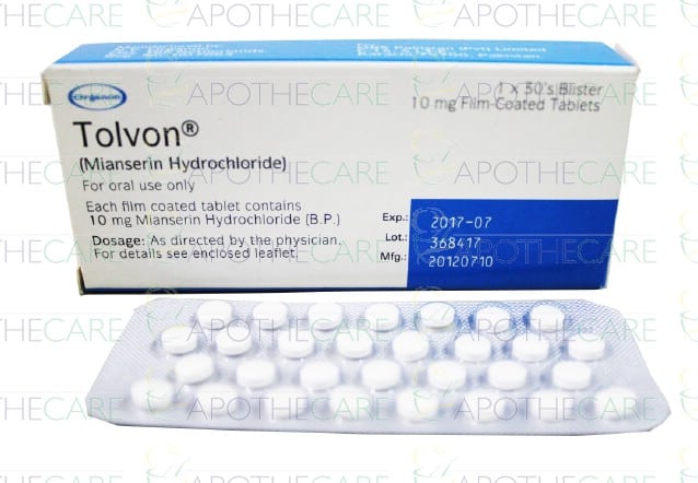 TOLVON 10 MG 30 TABLET 1 TOLVON 10 MG 30 TABLET 25979