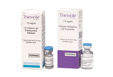 TRACTOCILE 7,5 MG/ML ENJEKSIYONLUK SOLUSYON ICIN KONSANTRE 5 ML 1 FLAKON 1 TRACTOCILE 75 MG ML ENJEKSIYONLUK SOLUSYON ICIN KONSANTRE 5 ML 1 FLAKON 26004