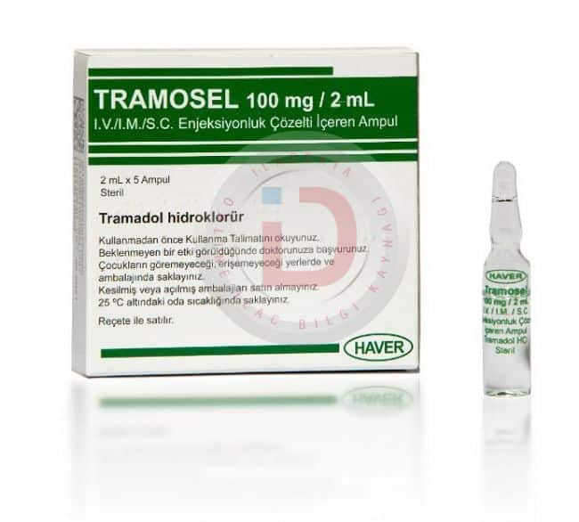 TRAMOSEL 100 MG/2 ML IV/IM/SC ENJEKSIYONLUK COZELTI ICEREN 5 AMPUL 1 TRAMOSEL 100 MG 2 ML IV IM SC ENJEKSIYONLUK COZELTI ICEREN 5 AMPUL 26008