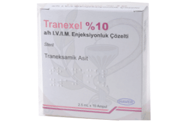 TRANEXEL A H IV IM ENJEKSIYONLUK COZELTI 10 AMPUL 26009