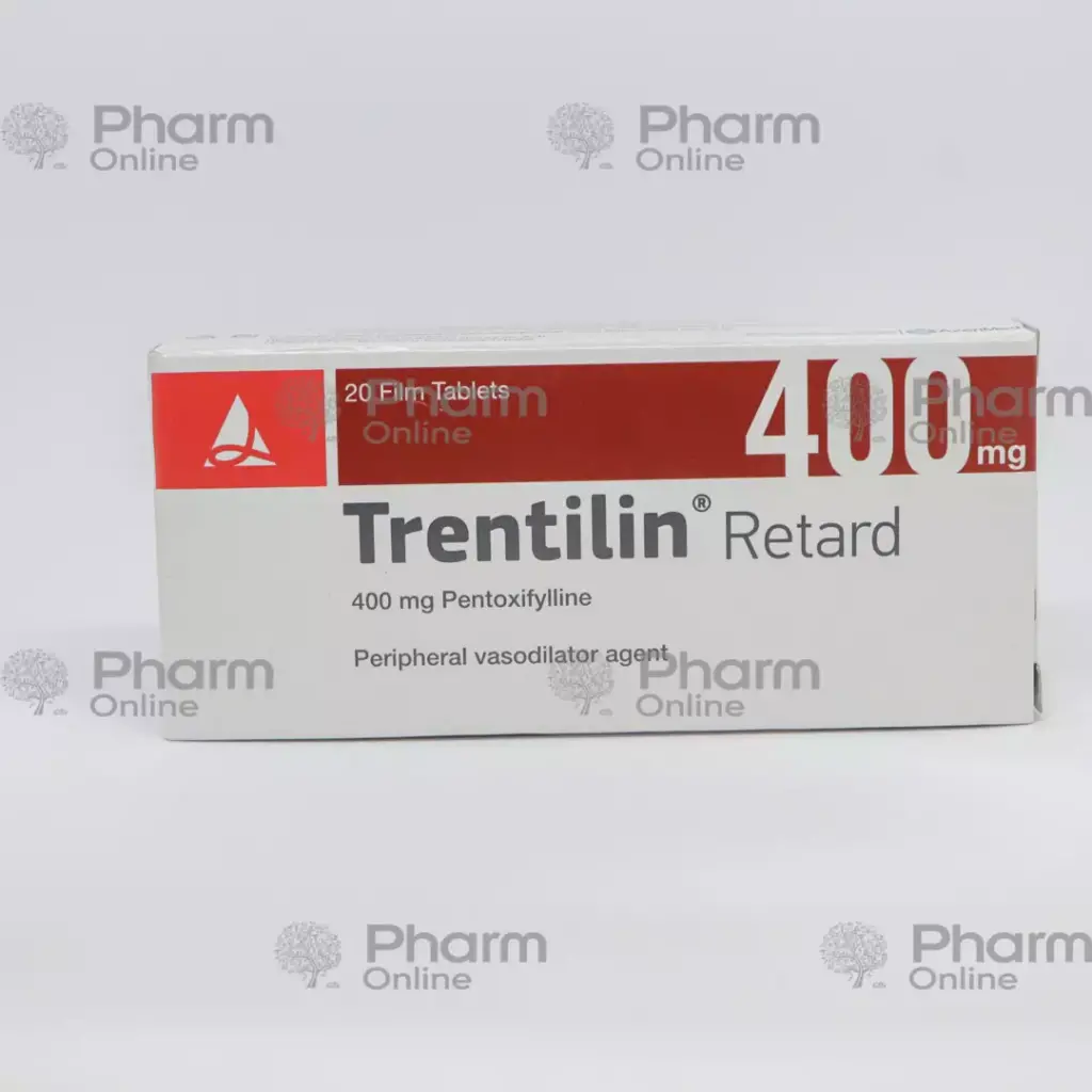 TRENTILIN RETARD 600 MG 20 FILM TABLET 1 TRENTILIN RETARD 600 MG 20 FILM TABLET 35225