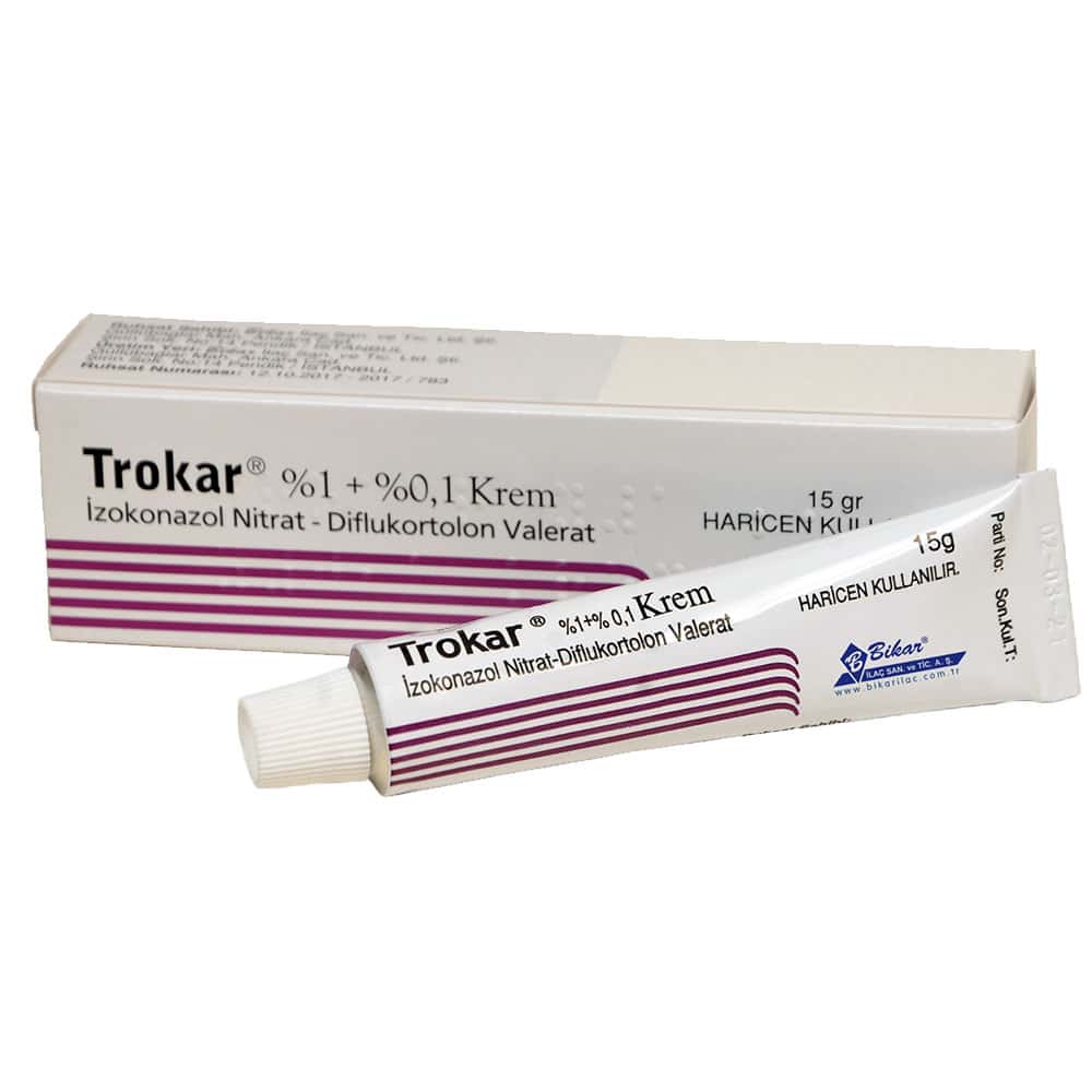 TROKAR %1+ %0,1 KREM (15 G) 1 TROKAR 1 01 KREM 15 G 26075
