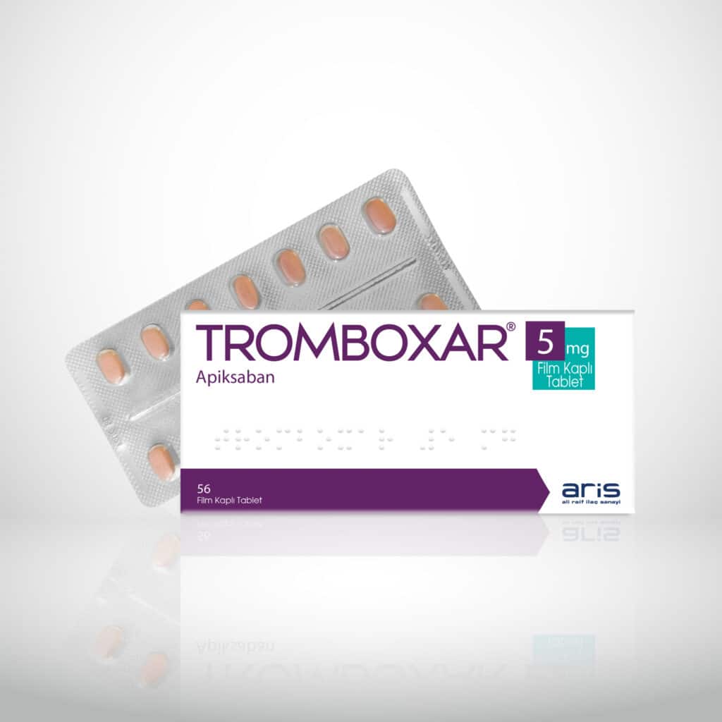 TROMBOXAR 5 MG FILM KAPLI TABLET 1 TROMBOXAR 5 MG FILM KAPLI TABLET 26081