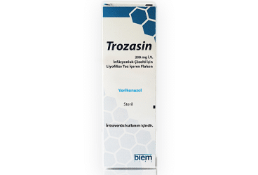 TROZASIN 200 MG IV INFUZYONLUK COZELTI ICIN LIYO. TOZ ICEREN FLAKON 1 TROZASIN 200 MG IV INFUZYONLUK COZELTI ICIN LIYO. TOZ ICEREN FLAKON 26084