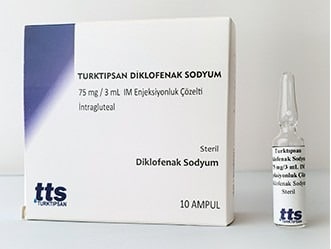 TURKTIPSAN DIKLOFENAK SODYUM 75 MG/3 ML IM ENJEKSIYONLUK COZELTI 10 AMPUL 1 TURKTIPSAN DIKLOFENAK SODYUM 75 MG 3 ML IM ENJEKSIYONLUK COZELTI 10 AMPUL 26096