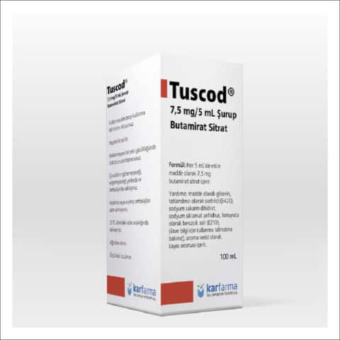 TUSCOD 75 MG 5 ML SURUP 100 ML 26112
