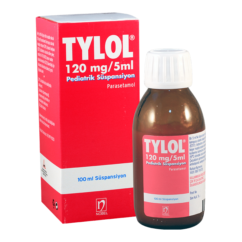 TYLOL PED. 120 MG/5ML 100 ML SUSPANSIYON 1 TYLOL PED. 120 MG 5ML 100 ML SUSPANSIYON 26124