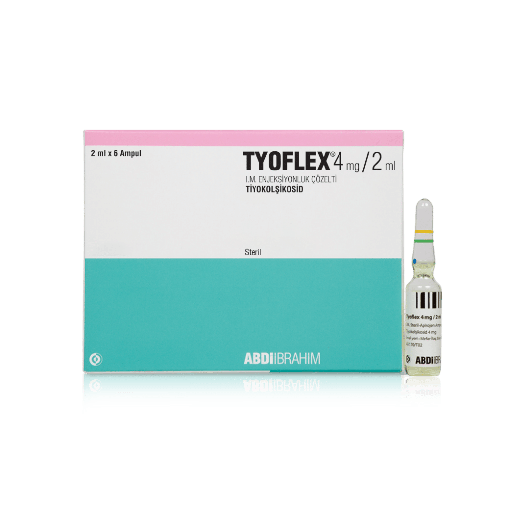 TYOFLEX 4 MG 20 KAPSUL 1 TYOFLEX 4 MG 20 KAPSUL 26127