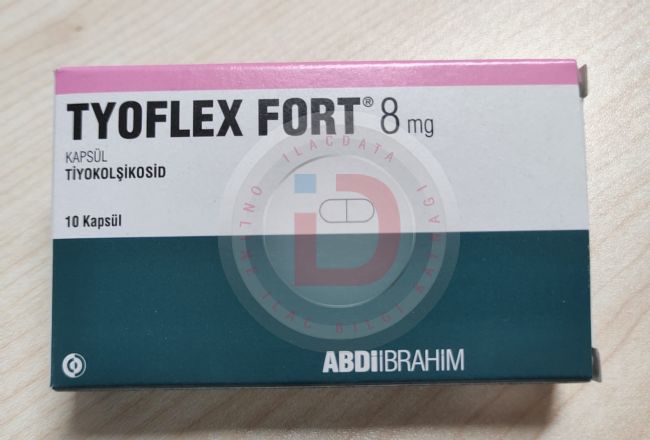 TYOFLEX FORT 8 MG 10 KAPSUL 1 TYOFLEX FORT 8 MG 10 KAPSUL 26129