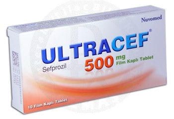ULTRACEF 500 MG 10 FILM TABLET 1 ULTRACEF 500 MG 10 FILM TABLET 18926
