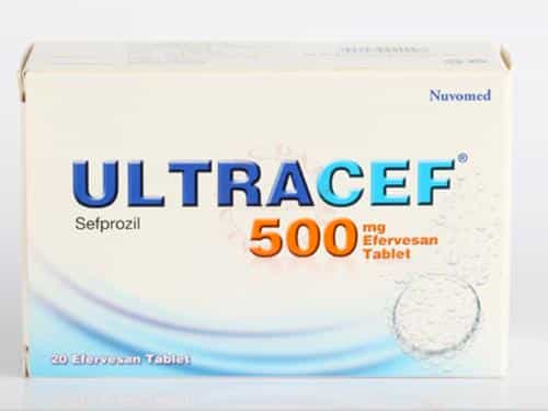 ULTRACEF 500 MG 20 EFERVESAN TABLET 1 ULTRACEF 500 MG 20 EFERVESAN TABLET 35339