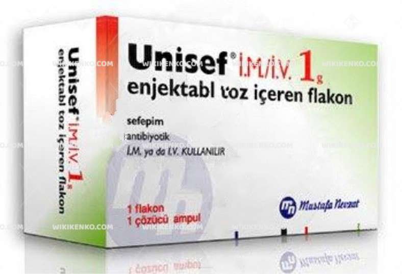 UNISEF IM/IV 1 GR 1 FLAKON 1 UNISEF IM IV 1 GR 1 FLAKON 35385
