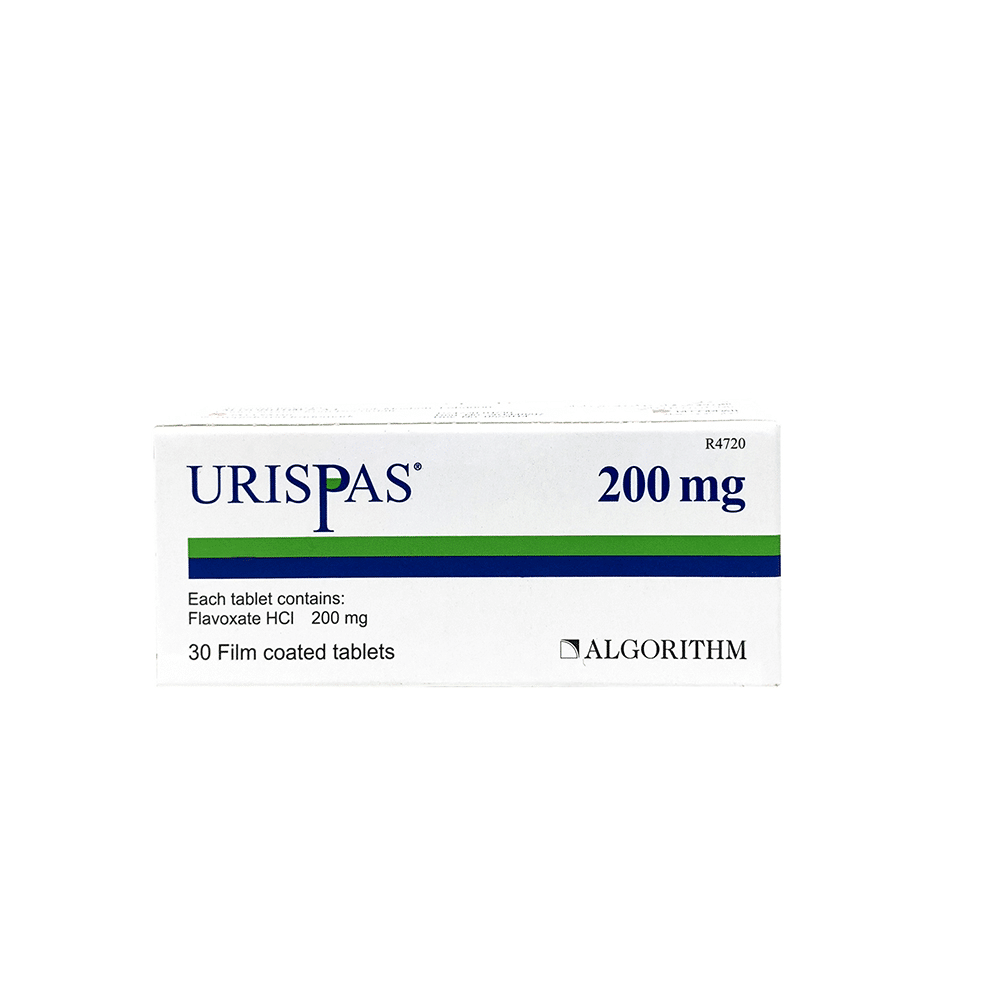 URISPAS 200 MG 60 FILM TABLET 1 URISPAS 200 MG 60 FILM TABLET 26186