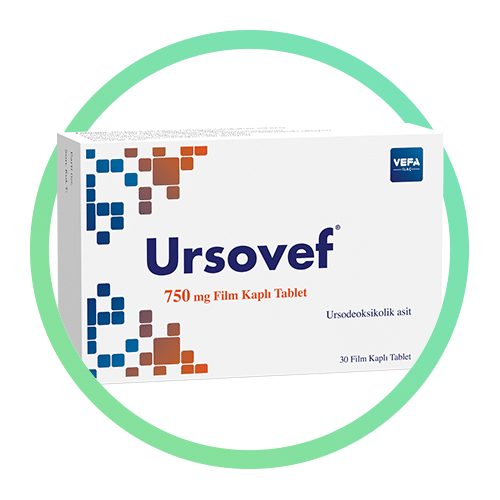 URSOVEF 750 MG 30 FILM KAPLI TABLET 1 URSOVEF 750 MG 30 FILM KAPLI TABLET 26207