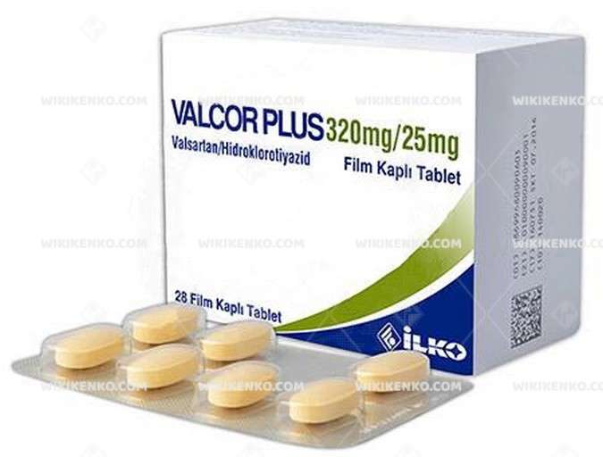 VALCOR 320 MG 28 FILM TABLET 1 VALCOR 320 MG 28 FILM TABLET 35444