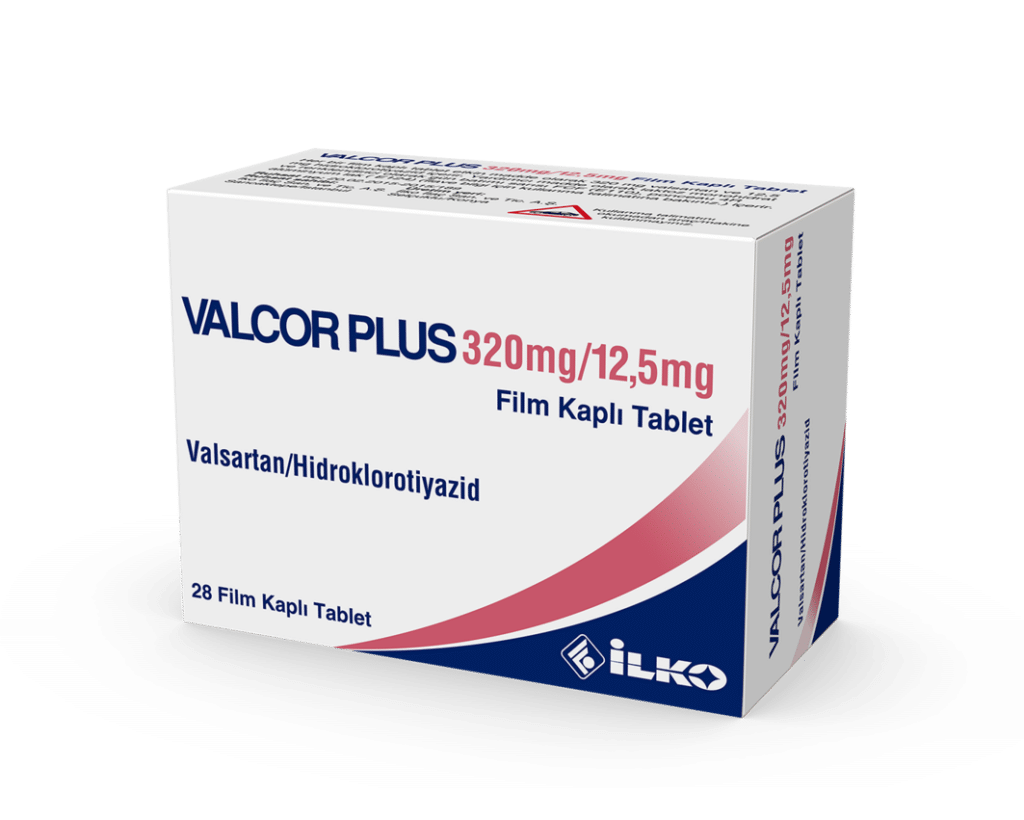 VALCOR PLUS 320/12,5 MG 28 FİLM KAPLI TABLET 1 VALCOR PLUS 320 125 MG 28 FILM KAPLI TABLET 26218