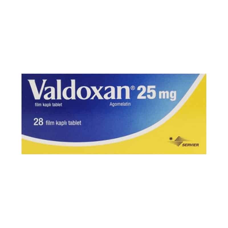 VALDOXAN 25 MG 28 FILM KAPLI TABLET 1 VALDOXAN 25 MG 28 FILM KAPLI TABLET 26223