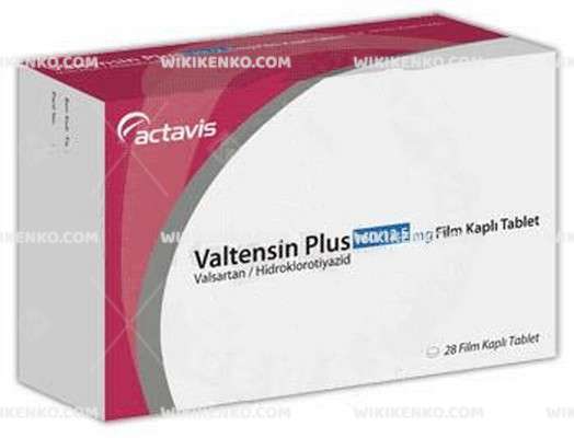 VALTENSIN PLUS 160/12,5 MG 28 FILM KAPLI TABLET 1 VALTENSIN PLUS 160 125 MG 28 FILM KAPLI TABLET 35474