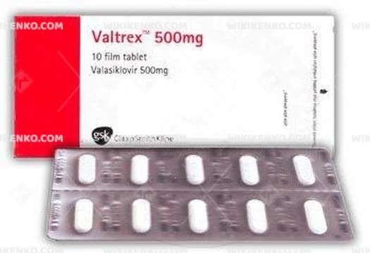 VALTREX 500 MG 10 TABLET 1 VALTREX 500 MG 10 TABLET 26227