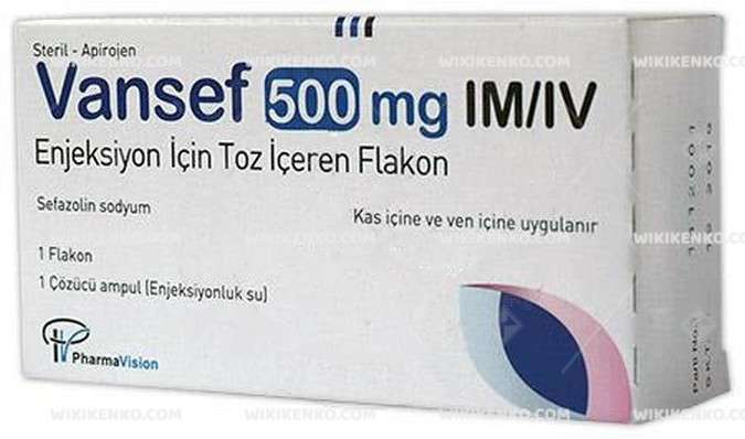 VANSEF 500 MG IM/IV ENJEKSIYON ICIN TOZ ICEREN FLAKON 1 VANSEF 500 MG IM IV ENJEKSIYON ICIN TOZ ICEREN FLAKON 35487