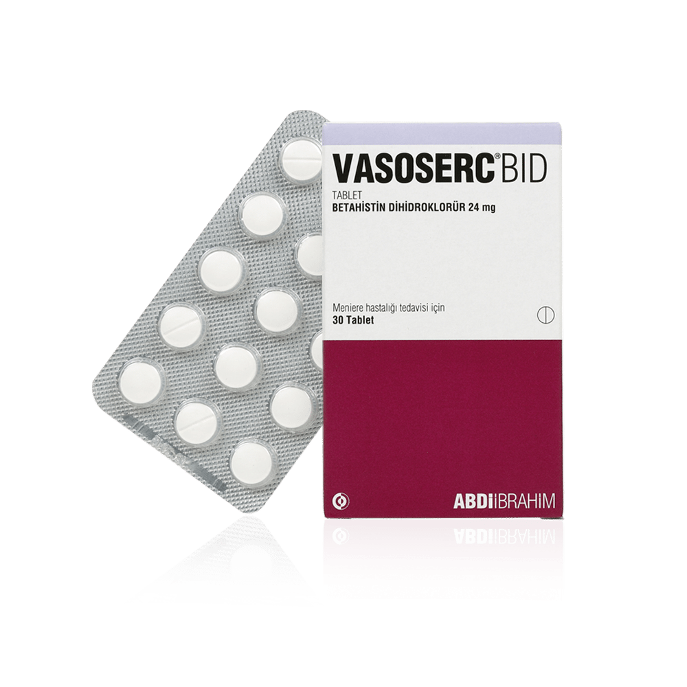 VASOSERC BID 24 MG 30 TABLET 1 VASOSERC BID 24 MG 30 TABLET 26240