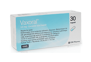 VAXORAL COCUKLAR ICIN 30 KAPSUL 1 VAXORAL COCUKLAR ICIN 30 KAPSUL 35523