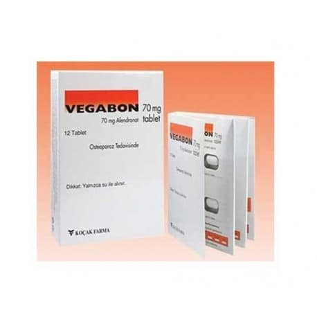 VEGABON 70 MG 12 TABLET 1 VEGABON 70 MG 12 TABLET 35533