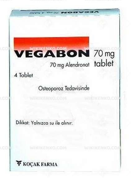 VEGABON 70 MG 4 TABLET 1 VEGABON 70 MG 4 TABLET 26265