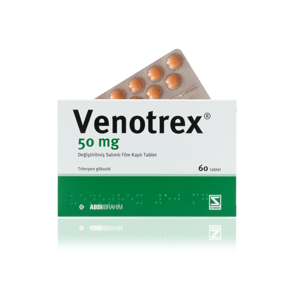 VENOTREX 50 MG DEGISTIRILMIS SALIMLI FILM KAPLI TABLET 1 VENOTREX 50 MG DEGISTIRILMIS SALIMLI FILM KAPLI TABLET 26304