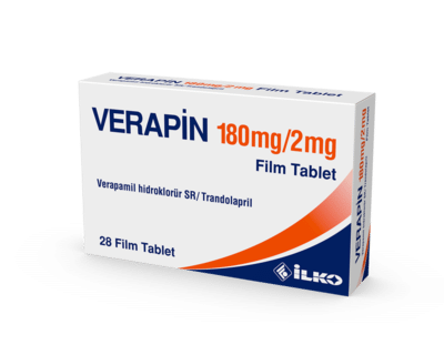 VERAPIN 180/2 MG 28 FILM TABLET 1 VERAPIN 180 2 MG 28 FILM TABLET 26314