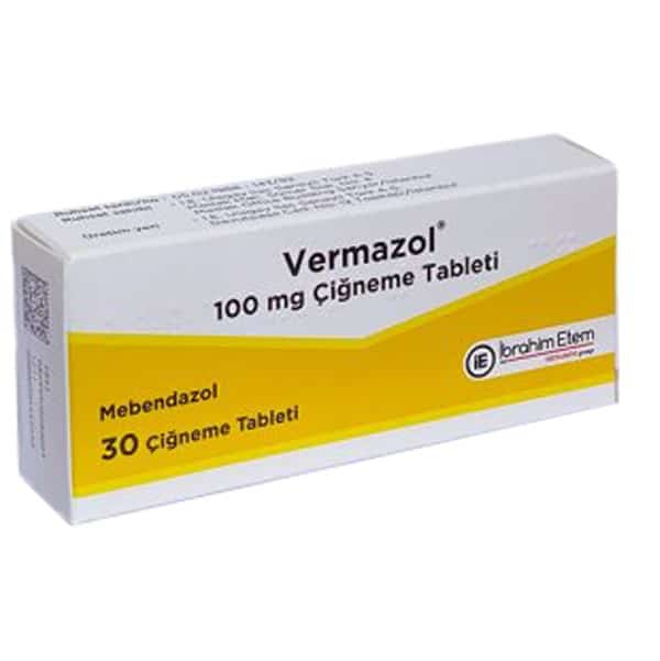 VERMAZOL 100 MG 30 TABLET 1 VERMAZOL 100 MG 30 TABLET 26320