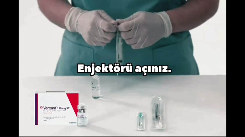 VERXANT 150 MG/1 ML ENJEKSIYONLUK COZELTI ICEREN KULLANIMA HAZIR KALEM 1 VERXANT 150 MG 1 ML ENJEKSIYONLUK COZELTI ICEREN KULLANIMA HAZIR KALEM 26326