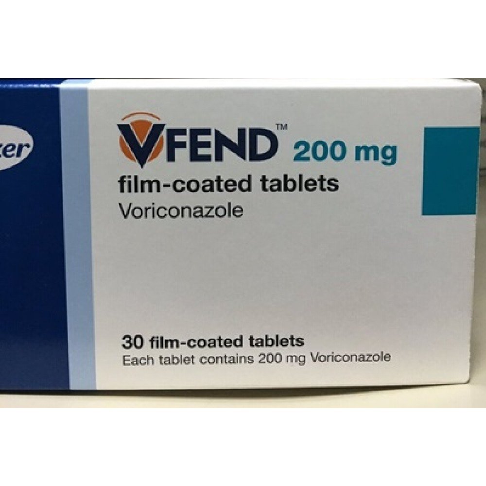 VFEND 200 MG 30 FILM TABLET 1 VFEND 200 MG 30 FILM TABLET 35615