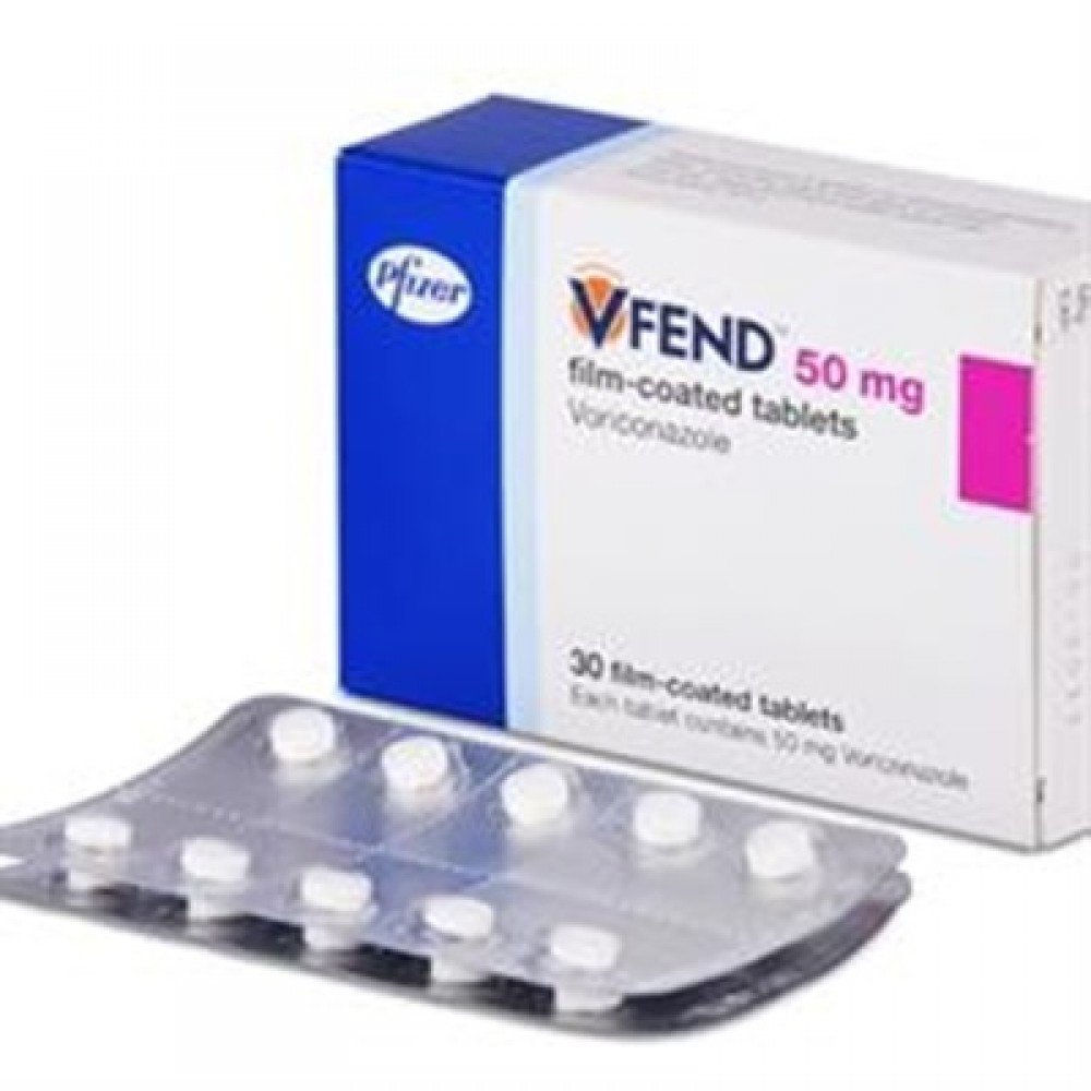 VFEND 50 MG 30 FILM TABLET 1 VFEND 50 MG 30 FILM TABLET 26337