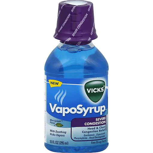 VICKS VAPOSYRUP 200 MG/15 ML EXPECTORANT SURUP 120 ML 1 VICKS VAPOSYRUP 200 MG 15 ML EXPECTORANT SURUP 120 ML 35625