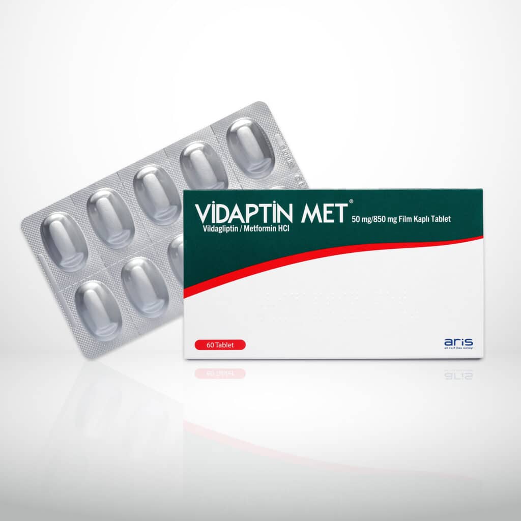 VIDAPTIN MET 50 MG/850 MG FILM KAPLI TABLET (60 ADET) 1 VIDAPTIN MET 50 MG 850 MG FILM KAPLI TABLET 60 ADET 26352