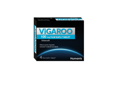 VIGAROO 100 MG FILM KAPLI TABLET (4 FILM KAPLI TABLET) 1 VIGAROO 100 MG FILM KAPLI TABLET 4 FILM KAPLI TABLET 26354