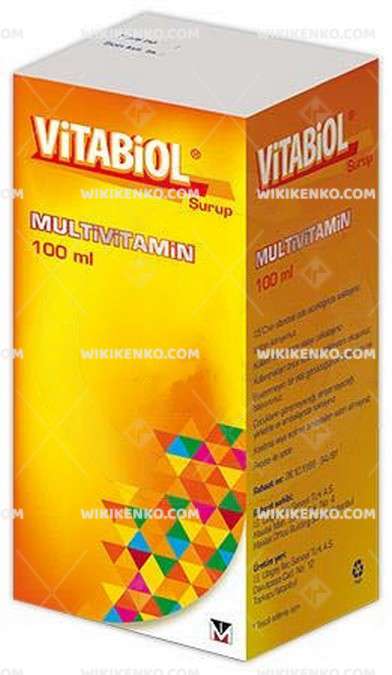 VITABIOL 100 ML SURUP 1 VITABIOL 100 ML SURUP 26389