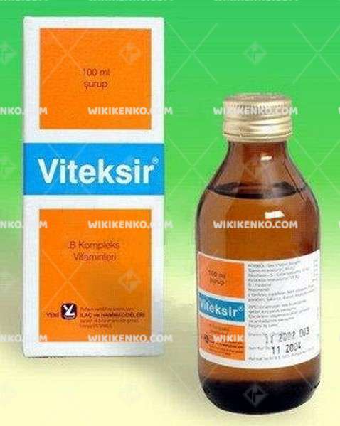 VITEKSIR 100 ML SURUP 1 VITEKSIR 100 ML SURUP 35714