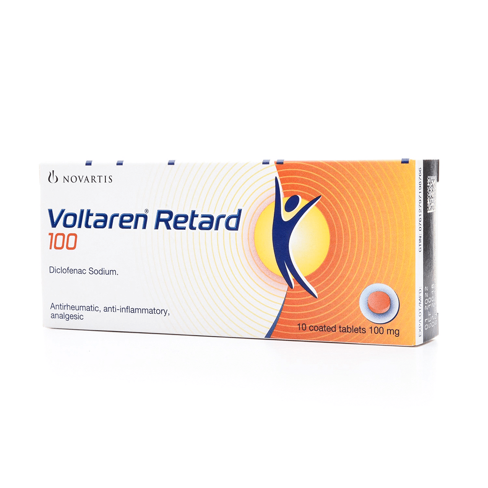 VOLTAREN RETARD 100 MG 10 TABLET 1 VOLTAREN RETARD 100 MG 10 TABLET 26420