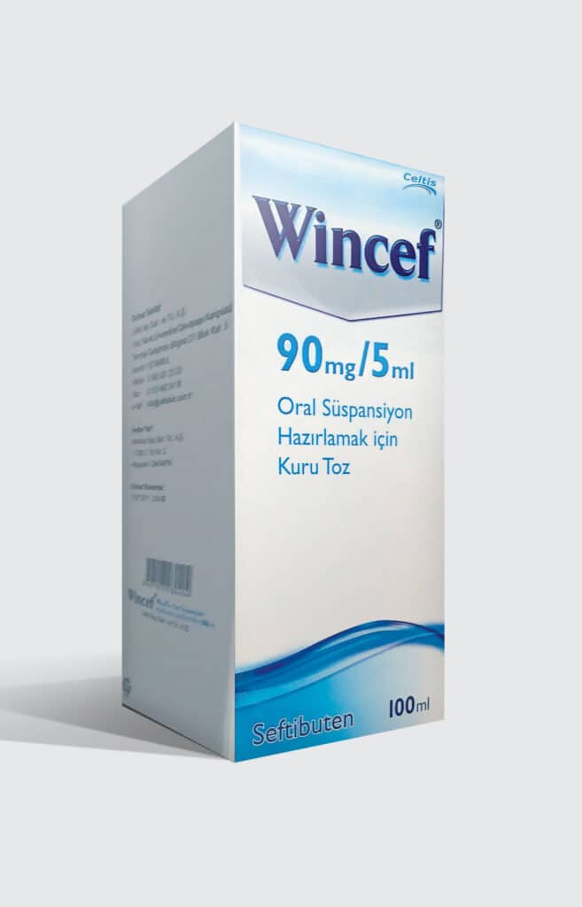 WINCEF 90 MG/5 ML ORAL SUSPANSIYON HAZIRLAMAK ICIN KURU TOZ 100 ML 1 WINCEF 90 MG 5 ML ORAL SUSPANSIYON HAZIRLAMAK ICIN KURU TOZ 100 ML 35791