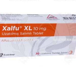XALFU XL 10 MG UZATILMIS SALIMLI 90 TABLET 1 XALFU XL 10 MG UZATILMIS SALIMLI 90 TABLET 35801