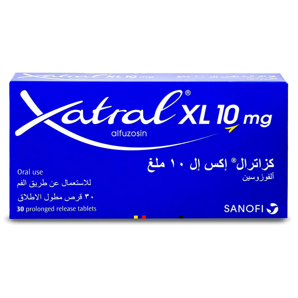 XATRAL XL 10 MG 30 TABLET 1 XATRAL XL 10 MG 30 TABLET 26473