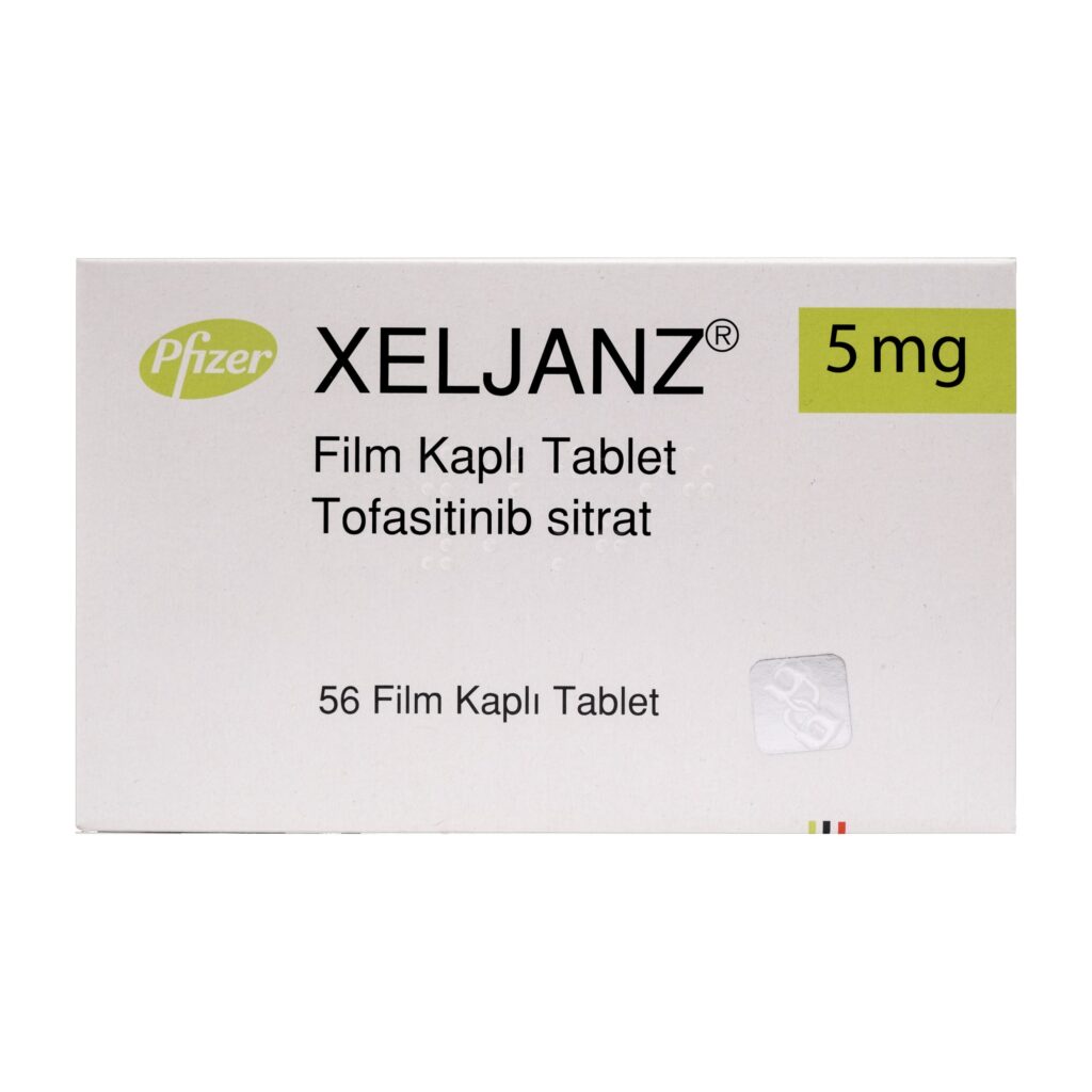 XELJANZ 5 MG 56 FİLM KAPLI TABLET 1 XELJANZ 5 MG 56 FILM KAPLI TABLET 26475