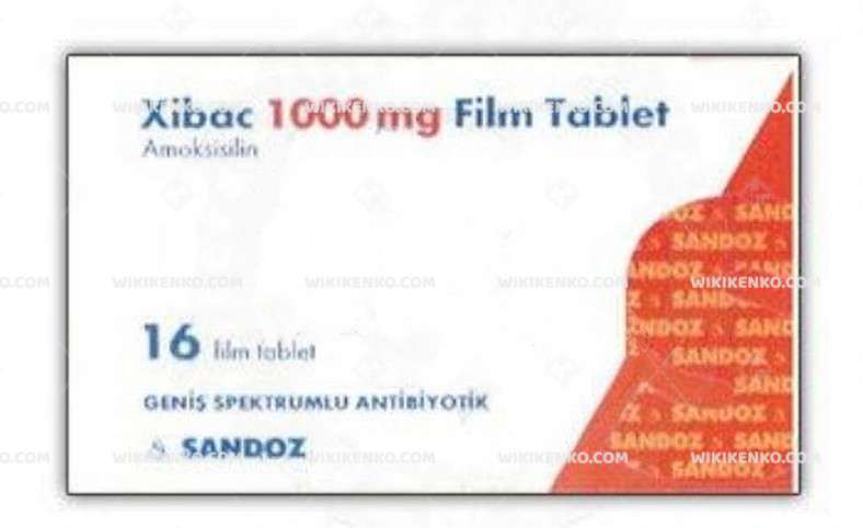 XIBAC 1000 MG 16 FILM TABLET 1 XIBAC 1000 MG 16 FILM TABLET 35833