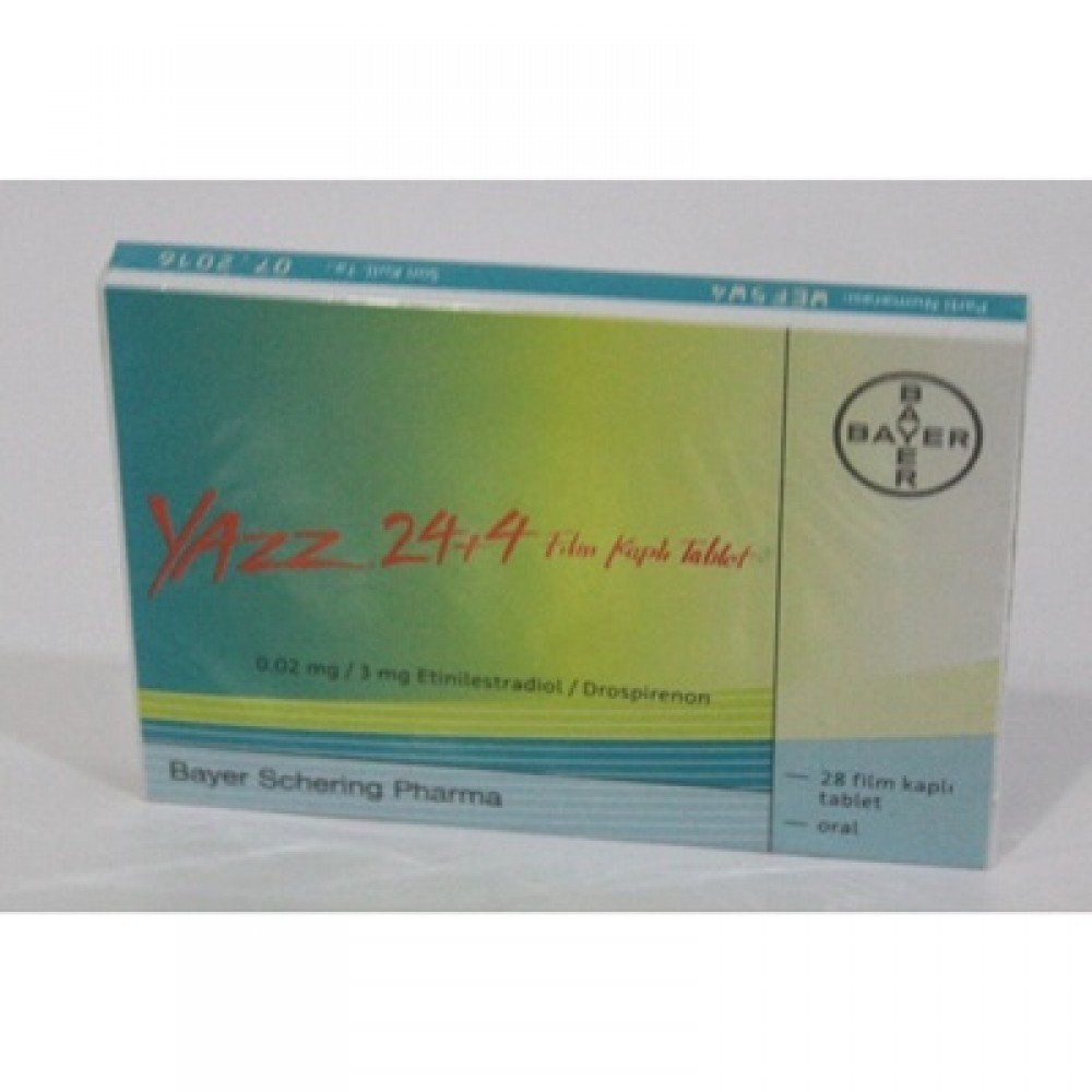 YAZZ 3 MG/0.02 MG FILM KAPLI TABLET 1 YAZZ 3 MG 0.02 MG FILM KAPLI TABLET 26503