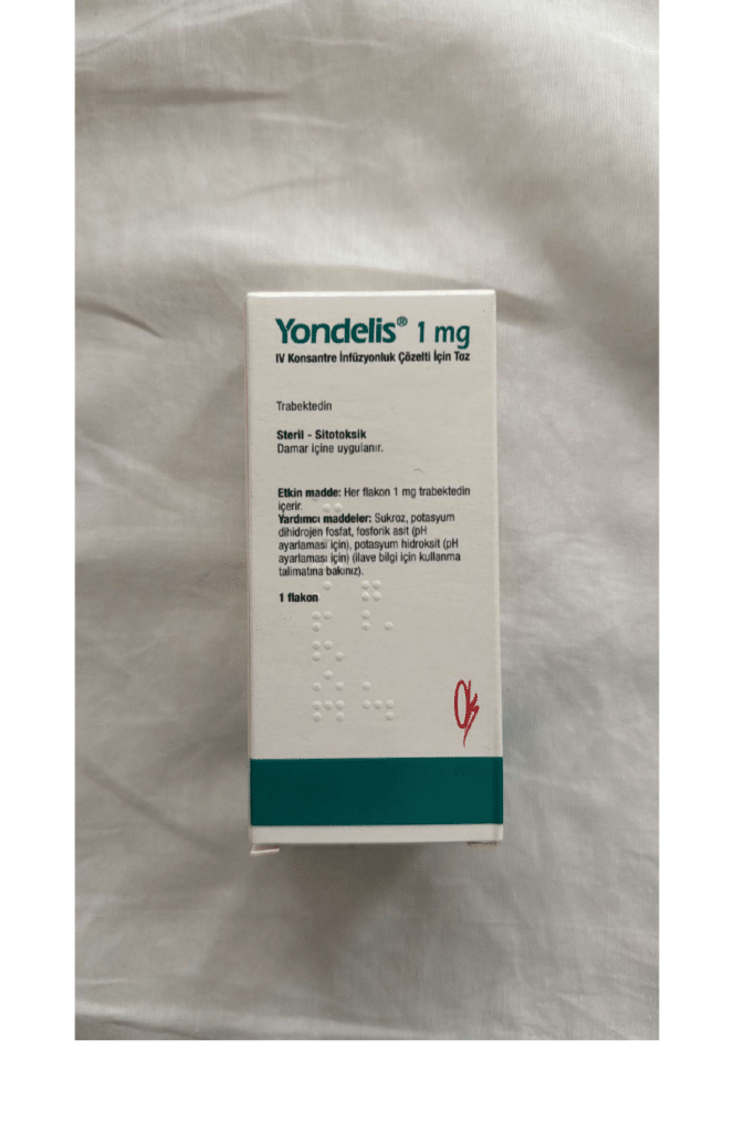 YONDELIS 1 MG IV KONSANTRE INFUZYONLUK COZELTI ICIN TOZ 1 YONDELIS 1 MG IV KONSANTRE INFUZYONLUK COZELTI ICIN TOZ 35857