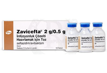 ZAVICEFTA 2/0,5 G INFUZYONLUK SOLUSYON ICIN TOZ 1 ZAVICEFTA 2 05 G INFUZYONLUK SOLUSYON ICIN TOZ 51088