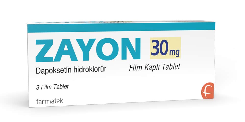 ZAYON 30 MG FILM KAPLI TABLET (3 TABLET) 1 ZAYON 30 MG FILM KAPLI TABLET 3 TABLET 51089