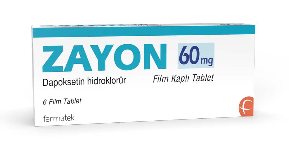 ZAYON 60 MG FILM KAPLI TABLET (3 TABLET) 1 ZAYON 60 MG FILM KAPLI TABLET 3 TABLET 51091
